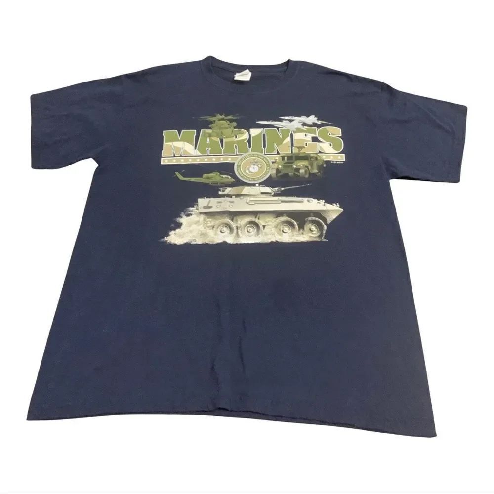 Vintage Marines Graphic T-shirt
